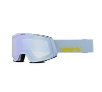 100percent Snowcraft Hiper Ski Goggles Blu Mirror Silver Flash Lens/CAT1