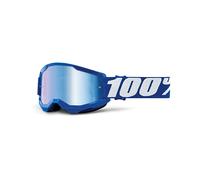 MASCHERA 100% STRATA 2 FMF BLUE - LENTE A SPECCHIO BLU