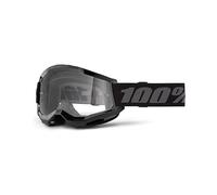 100percent Strata 2 Junior Goggles Nero Clear Lens Bambini