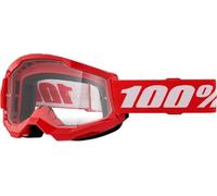 100percent Strata 2 Goggles Rosso Clear Lens/CAT0