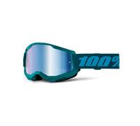 100% Maschera Strata 2 Stone - Lente A Specchio Blu