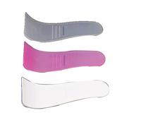Maschera 1pc Scraper Aioni per capelli Spatusi Blade Bene Beauty Salon Maschera strumenti per trucco in plastica Crema per la ceretta per capelli, colore casuale