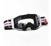 MASCHERA 8K ENDURO CON LENTE DOPPIA VENTILATA, ELASTICO ARANCIO VIOLA