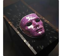 Maschera a Specchi Riflette la Luce Accessorio Festa Effetto