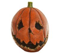 Maschera A Testa Intera In Smorfia Di Zucca Come Accessorio Di Costume