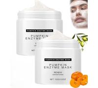 Maschera agli enzimi di zucca, Maschera peeling agli enzimi di zucca, Maschera viso da donna, Maschera di purea di zucca, Maschera di zucca nutriente delicata Cura del viso da donna