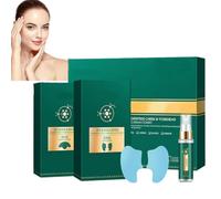 Maschera al collagene Corea, set di essenze per impianti di collagene, maschera profonda al collagene, maschera per la fronte liofilizzata, per il lifting della pelle (1 set)
