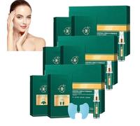 Maschera al collagene Corea, set di essenze per impianti di collagene, maschera profonda al collagene, maschera per la fronte liofilizzata, per il lifting della pelle (set da 3)