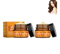 Maschera al collagene per capelli secchi e danneggiati, maschera estremamente nutriente, trattamento anticrespo idratante e riparatore che nutre capelli e cuoio capelluto (2PCS)