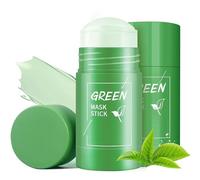 Maschera al tè verde in stick - green tea mask Pulizia profonda e idratazione - Riduce pori e punti neri - Equilibra il sebo - Con estratti naturali - Confezione da 2 - Ideale per pelle mista e grassa