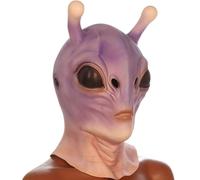 Maschera Alien - Latex 38 x 19 cm | Maschera aliena con accessorio costume 3D realistico, feste eventi, accessorio costume 3D realistico, unisex per feste ed eventi cosplay decors Ma