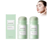 Maschera All'argilla Con Estratto Di Artemisia | 2 Pezzi | Purificante Profonda, Controllo Del Sebo & Riduzione Pori | Maschera Detergente Lenitiva per Pelli Grasse E Con Imperfezioni Mud Mask