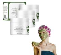 Maschera all'argilla dell'albero del tè Maschera all'argilla per la rimozione dell'acne dell'albero del tè Maschera idratante per la pulizia profonda Maschera per il viso per il controllo dell'olio de