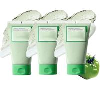 Maschera all'argilla e pomodoro verde per la pulizia dei pori, purificante con estratto di pomodoro verde, rimuove lo sporco dai pori, riduce i punti neri, esfoliazione, per tutti i tipi di pelle