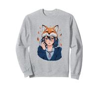 Maschera Anime Girl Therian Fox Felpa
