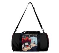 Maschera anime: Magic and Muscles Borsa sportiva grande impermeabile a tracolla Mash Burnedead/Lemon Irvine stampa cartoni animati borsa fitness borsa per viaggi brevi, Tipo 4., 49*26*26CM, Sling