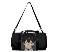 Maschera anime: Magic and Muscles Borsa sportiva grande impermeabile a tracolla Mash Burnedead/Lemon Irvine stampa cartoni animati borsa fitness borsa per viaggi brevi, Tipo 14, 49*26*26CM, Sling