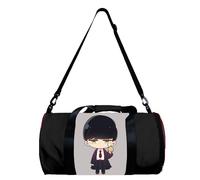 Maschera anime: Magic and Muscles Borsa sportiva grande impermeabile a tracolla Mash Burnedead/Lemon Irvine stampa cartoni animati borsa fitness borsa per viaggi brevi, Tipo 2., 49*26*26CM, Sling
