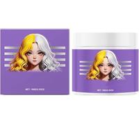 Maschera anti-ingiallimento, balsamo idratante viola, maschera per capelli profonda, maschera per capelli viola, maschera per capelli biondi argento, maschera per collagene, trattamento per capelli