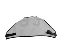 Maschera anti-mosche per cavalli senza orecchie, protezione solare per il viso,