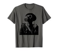 Maschera Antigas Graffiti Stencil Soldato Maglietta