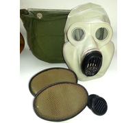 Maschera antigas grigia russa PBF Borsa da trasporto verde oliva - Surplus...