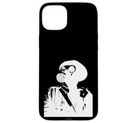 Maschera antigas Stencil Graffiti in bianco Custodia per iPhone 15 Plus