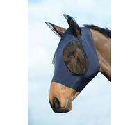 Maschera antimosche elastica per gli occhi e le orecchie del cavallo Weatherbeeta Bug Bleu Pony