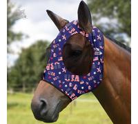 Maschera Antimosche Elastica Super Confortevole, Grande Spazio per Gli Occhi, Co