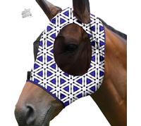 Maschera Antimosche Elastica Super Confortevole, Grande Spazio per Gli Occhi, Co