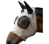 Maschera antimosche per cavalli modello Amalfi con orecchie in rete traspirante