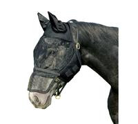 Maschera antimosche per cavalli QHP Noir Pony