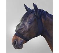 Maschera antimosche per cavalli Waldhausen Skinny Noir Pony