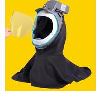Maschera Antipolvere Elettrica a 360°, Strumento di Alimentazione dell'Aria e Prevenzione della Polvere Industriale