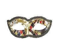 Maschera arlecchino veneziana da donna