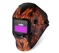 Maschera Automatica saldatura casco STREAM FLAME MMA/MIG-MAG/TIG TELWIN 804235