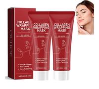 Maschera avvolgente al collagene, idratazione intensa, restringimento dei pori, miglioramento dell'elasticità della pelle, riduzione di rughe e linee sottili, adatta a tutti i tipi di pelle