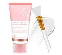 Maschera Avvolgente al Collagene Notturna, Collagen Night Wrapping Mask per Idratazione Profonda, Maschera Peel Off Tonificante per Pelle Secca e Disidratata, Confezione da 1 Pezzi