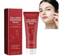 Maschera avvolgente al collagene rosso al lattosio,Maschera avvolgente al collagene,Maschera staccabile al lattosio rosso,Maschera peeling ammorbidente al collagene,Maschera (1pezzo)