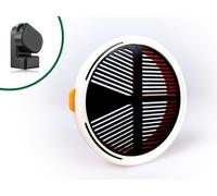 Maschera Bahtinov per SeeStar S50 - 2" (50 mm) Maschera messa a Fuoco precisione