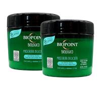 Maschera Biologica DELICATA Per Capelli Normali e Fini. Con Stevia, Avena, Semi Di Lino e Aloe Vera. Senza Siliconi, Coloranti e Oli Minerali 200ml (2 Unità)