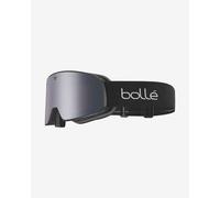 Maschera Bollé Nevada Small nero con lente a specchio Vermillon Gun grigio