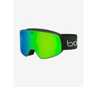 Maschera Bollé NEVADA verde scuro con lente a specchio verde