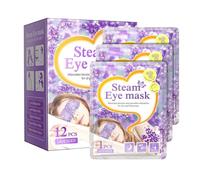 Maschera calda per gli occhi - Confezione da dodici pezzi Autoriscaldante, impacco spa portatile, leggero affaticamento degli occhi| Comfort Riutilizzabile per un trattamento lenitivo delicat