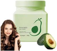 Maschera Capelli all'Avocado a Condizionamento Profondo: Idrata, Nutre e Ripara i Capelli Secchi e Danneggiati; Riparazione Delicata delle Doppie Punte; Per Donne e Uomini