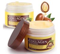 Maschera Capelli Collagene Maschera per capelli, Maca Essenza Riparazione profonda Balsamo, Maschera per Capelli per Riparazione Profonda, Idratazione Intensa, Capelli Secchi e Danneggiati 150ml