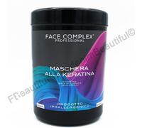 Maschera Capelli Keratin professionale alla Cheratina Bio 1000 ml Face Complex