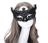 Maschera Carnevale Maschera Carnevale Elegante Steampunk Donna Nera Nera Rosso Rossa Elegante Donna Carnival Mask Pizzo Venezia Maschere Colorate Maschere Da Appendere Steampunk Uomo Argento Cat