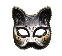 Maschera Carnevale Maschera Carnevale Uomo Elegante Nera Donna Medievale Nera Donna Oro In Pizzo Da Venezia Veneziana Piume Uomo Bianco Venezia Zorro Maschere Da Steampunk Divertente Maschere Occhi