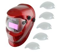 Maschera casco saldatori oscurante automatico funzione di rettifica saldatura...